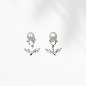 Floral Pearl Bloom Earrings