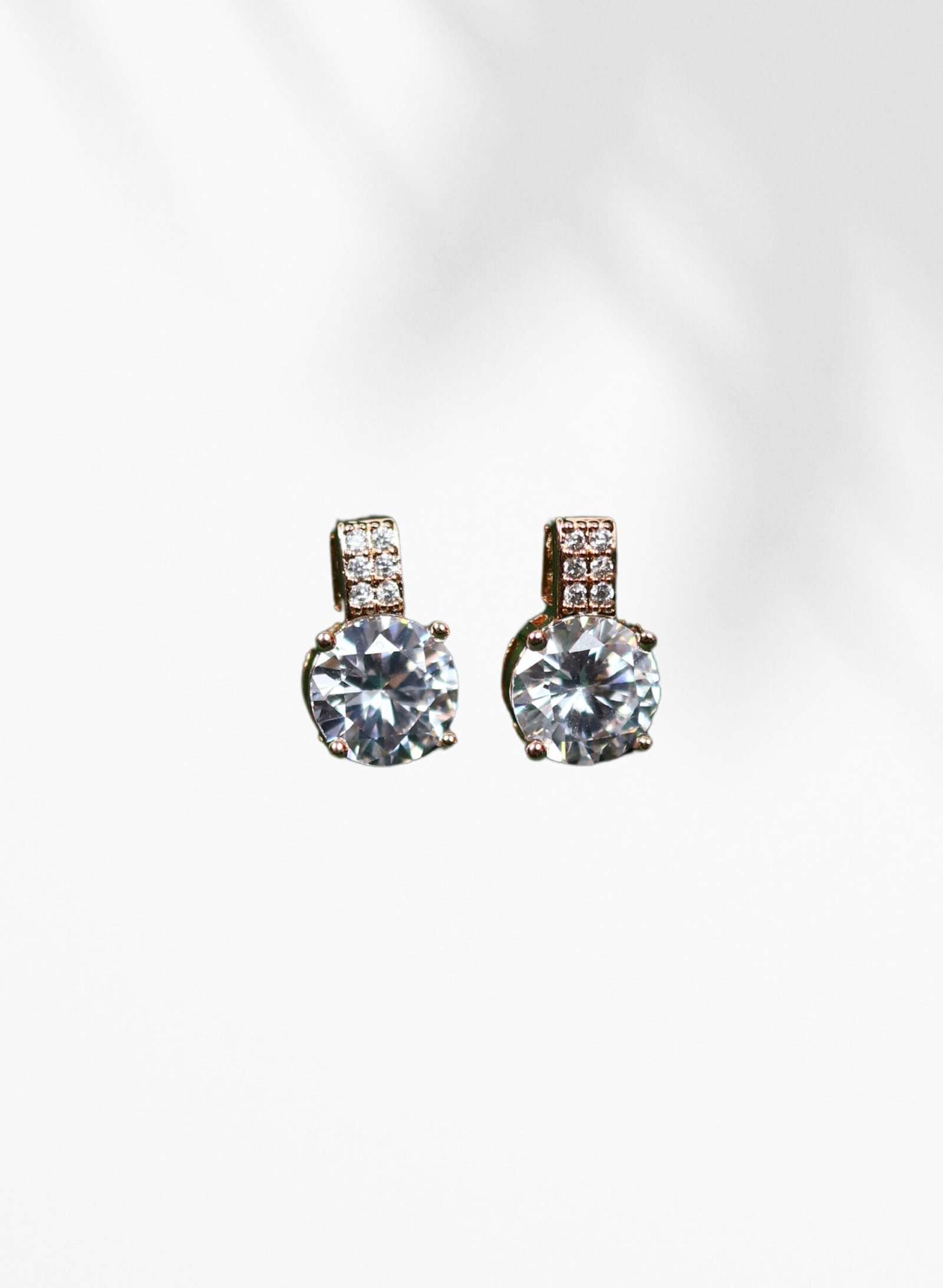 Classic Solitaire Drop Earrings